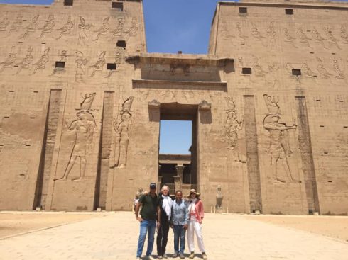 4 people posing for a photo | Travel Egypt Now