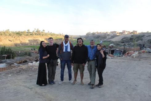A group of six people posing for a photo | Travel Egypt Now