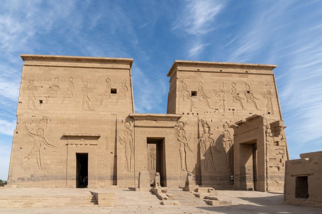 The Temple of Nile in Egypt, a key highlight for group tours and vacation packages exploring ancient wonders.