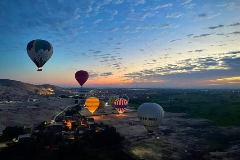 air balloon ride egypt luxor